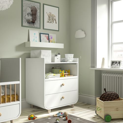 IKEA - MYLLRA, changing table, white