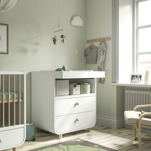 IKEA - MYLLRA, changing table, white