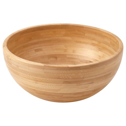 IKEA - BLANDA MATT, bamboo serving bowl, bamboo, 28 cm