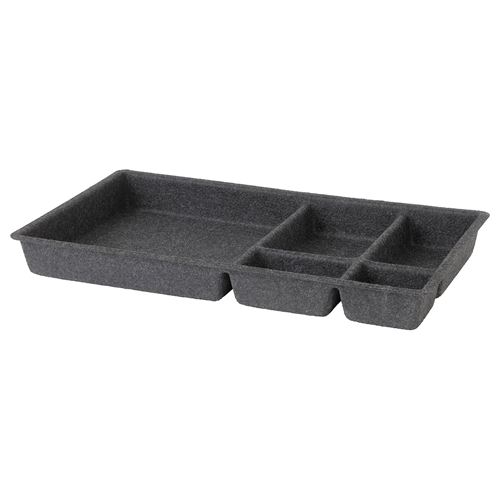 IKEA - ALEX, drawer organizer, grey, 52x30 cm