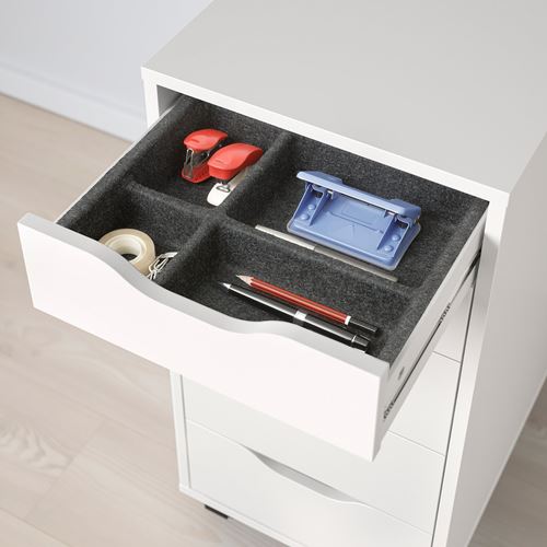 IKEA - ALEX, drawer organizer, grey, 52x30 cm