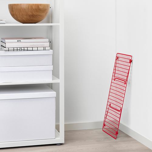 IKEA - GREJIG, ayakkabılık, parlak kırmızı, 58x27x17 cm