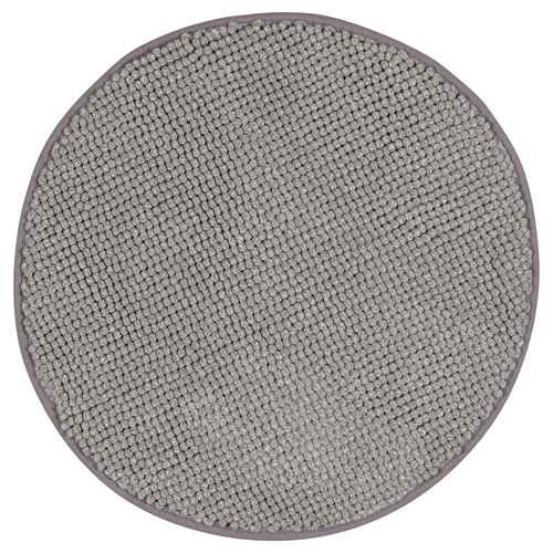 IKEA - TOFTBO, bath mat, grey-white/melange, 55 cm