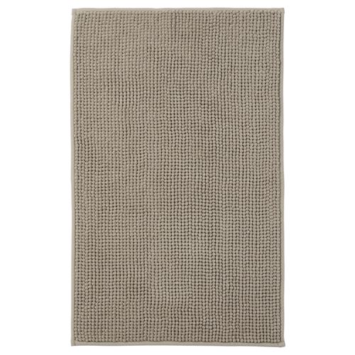 IKEA - TOFTBO, bath mat, beige, 50x80 cm