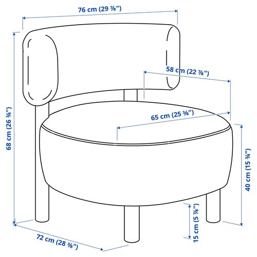 IKEA - STOCKHOLM 2025, armchair, djurmo beige