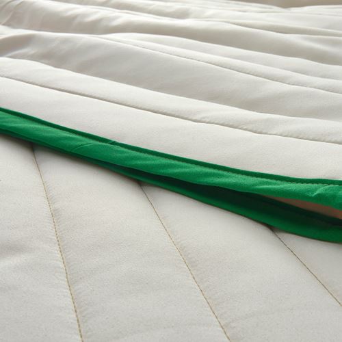 IKEA - VETEJORDFLY, bedspread/blanket, white-beige, 160x250 cm
