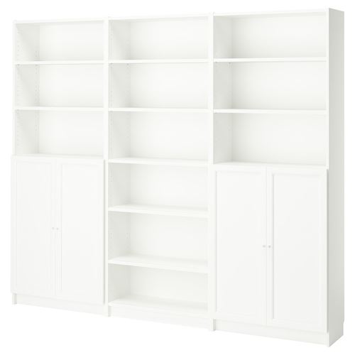 bookcase with door
