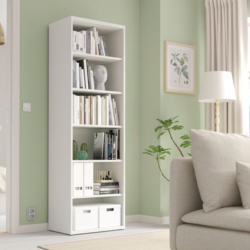 IKEA - BESTA, cabinet unit, white, 60x40x193 cm