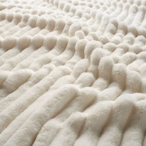 IKEA - GULLSTRALE, bedspread/blanket, white, 230x250 cm