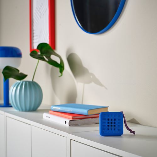 IKEA - VAPPEBY, taşınabilir bluetooth hoparlör, mavi