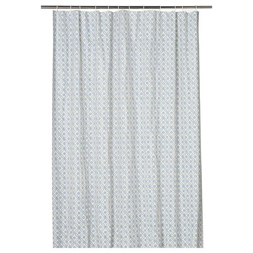 IKEA - DOCKBAT, duş perdesi, çok renkli, 180x200 cm