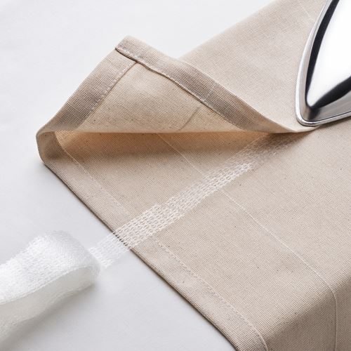 IKEA - LENDA, background curtain, 1 pair, light pink, 140x300 cm