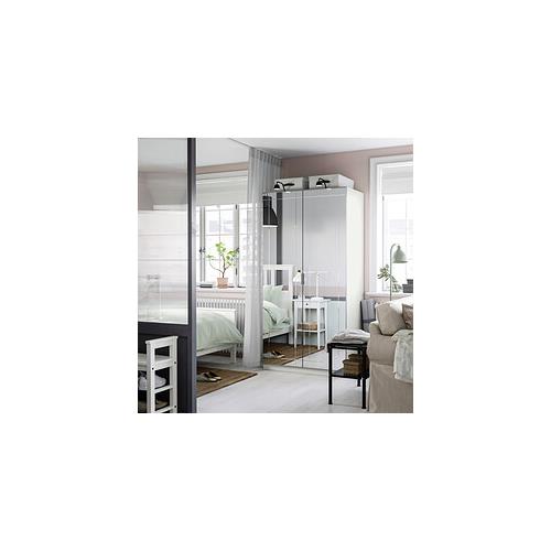 IKEA - PAX/KAMMARTORP, PAX gardırop, beyaz-aynalı cam, 100x60x201 cm