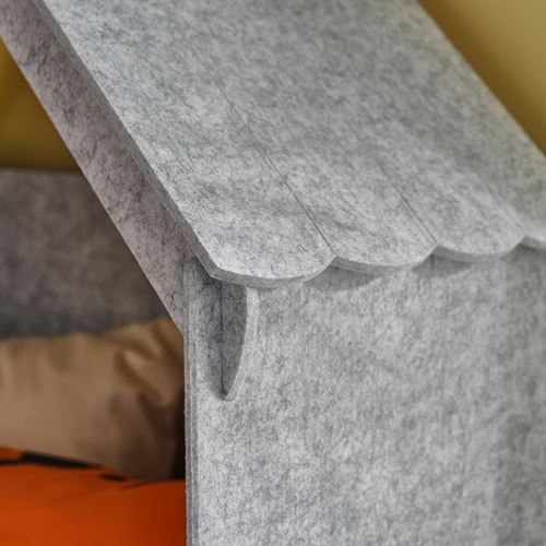 IKEA - SLAKT/LURÖY, single bed, white, 90x200 cm