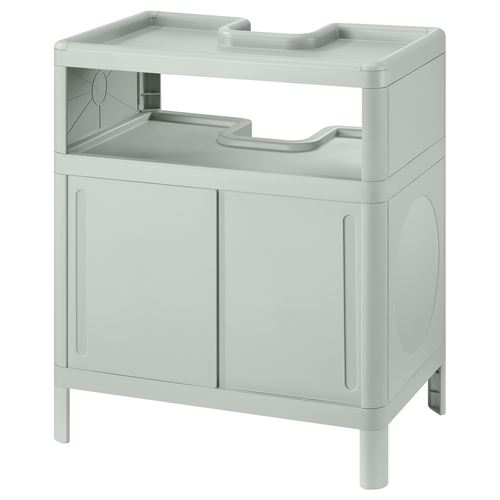 IKEA - IVÖSJÖN, wash-basin cabinet, green, 50x33x57 cm