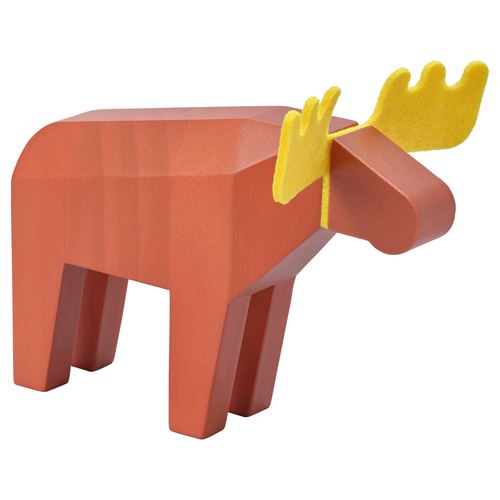 IKEA - HÖSTAGILLE, dekoratif aksesuar, turuncu, 13 cm