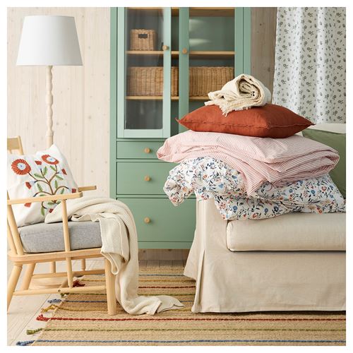 IKEA - RAKLEV, jüt halı, natürel-çok renkli, 170x240 cm