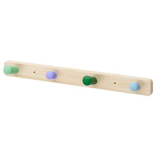 IKEA - FLISAT, rack with hooks, multicolour, 47 cm
