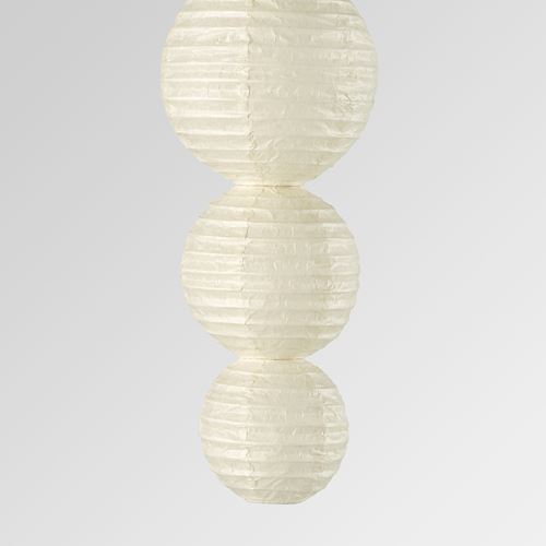 IKEA - STRALA, abajur başlığı, beyaz, 40 cm