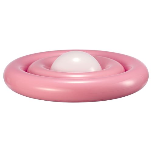 IKEA - STRALA, LED'li dekoratif aydınlatma, pembe, 24 cm