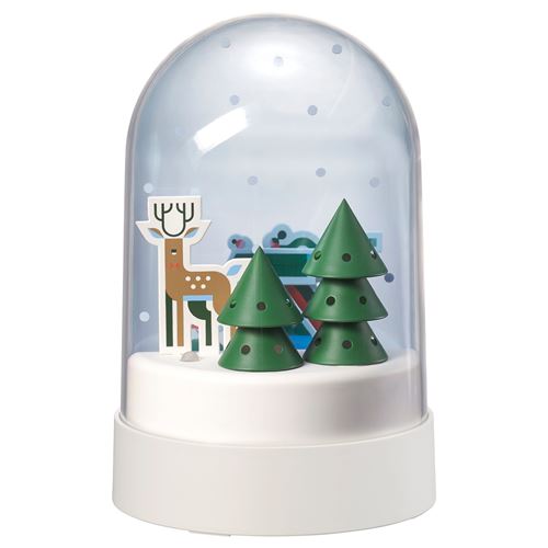 IKEA - STRALA, LED'li dekoratif aydınlatma, çok renkli, 17.5 cm