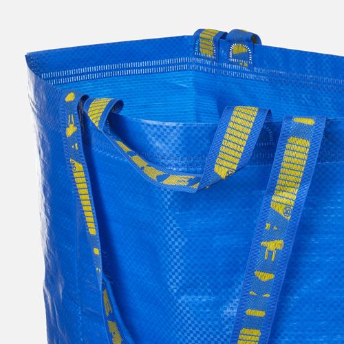 IKEA - FRAKTA, storage bag, blue, 45x18x45 cm/36 l