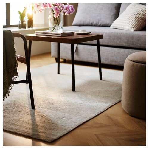 Ikea Rug Section LANDSVAG off white 133x195 cm large rug - 70575301 | IKEA