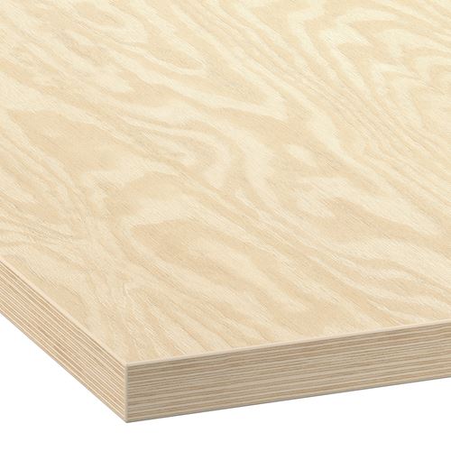 IKEA - EKBACKEN, worktop, plywood effect-laminate, 246x63,5x2,8 cm