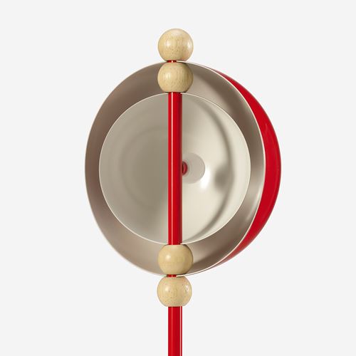 IKEA - STRALA, LED'li dekoratif aydınlatma, kırmızı, 39 cm
