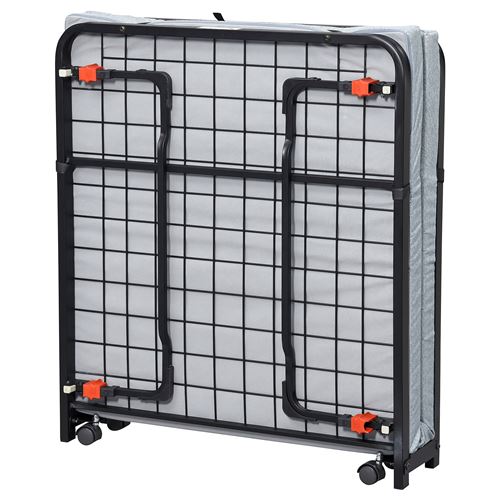 IKEA - NORRUDDEN, misafir yatağı, siyah, 80x193 cm