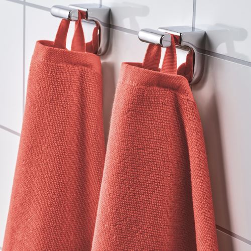 IKEA - VAGSJÖN, banyo havlusu, turuncu-kırmızı, 70x140 cm