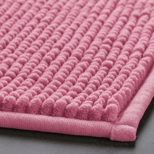 IKEA - TOFTBO, banyo paspası, pembe, 50x80 cm