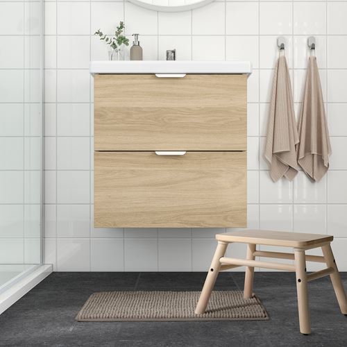 IKEA - TOFTBO, banyo paspası, bej, 40x60 cm