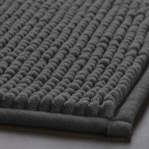 IKEA - TOFTBO, bath mat, anthracite, 50x80 cm