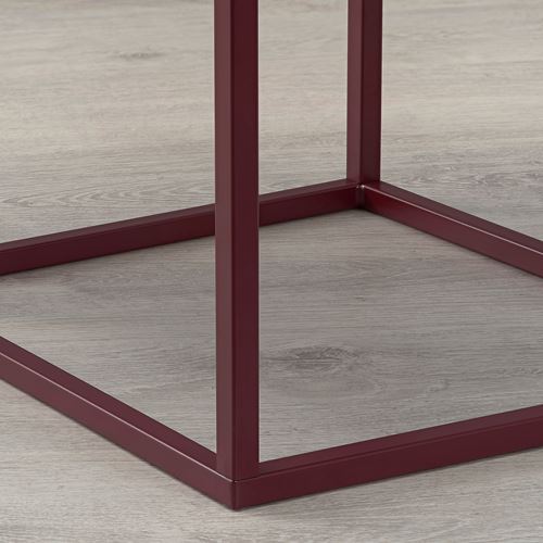 IKEA - VIKHAMMER, komodin, ceviz kaplama, 40x39 cm