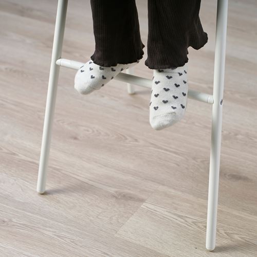 IKEA - VILDGAS, çocuk sandalyesi, beyaz-beyaz