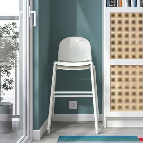 IKEA - VILDGAS, çocuk sandalyesi, beyaz-beyaz