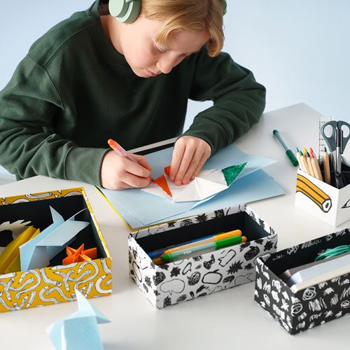 IKEA - LYSMASK, kutu seti, çok renkli