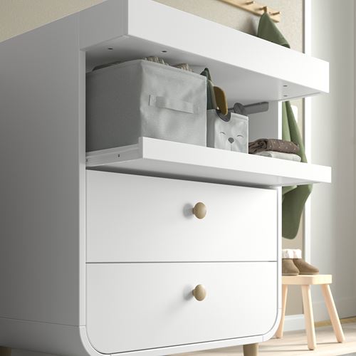 IKEA - MYLLRA, changing table, white