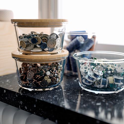 IKEA - IKEA 365+, saklama kabı kapağı, bambu