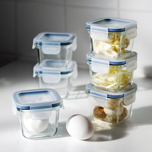 IKEA - IKEA 365+, glass containet set, glass, 180 ml