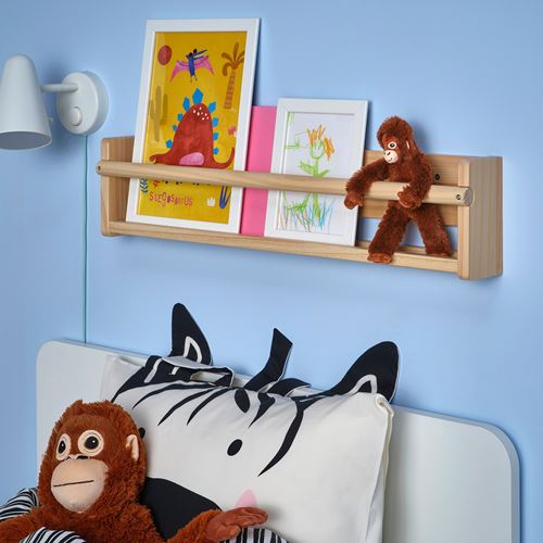 IKEA - DJUNGELSKOG, yumuşak oyuncak, kahverengi, 20 cm