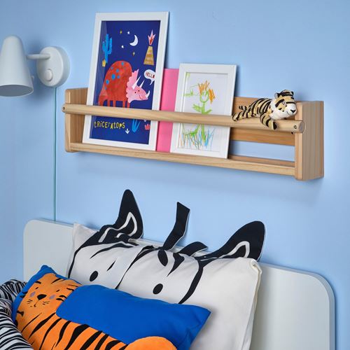 IKEA - DJUNGELSKOG, soft toy, orange/black, 13 cm