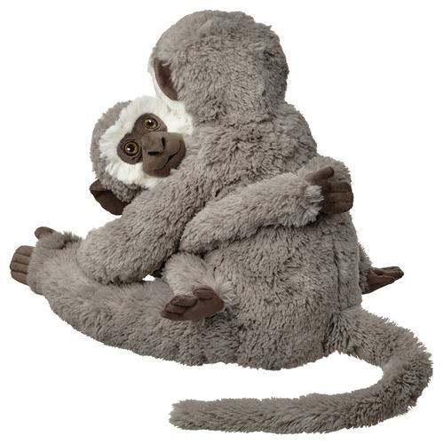 IKEA - SANDLÖPARE, yumuşak oyuncak, gri, 32 cm