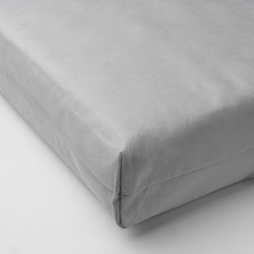 IKEA - DUVHOLMEN, outdoor inner cushion, grey, 80x80 cm