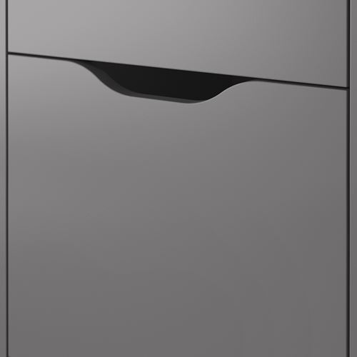 IKEA - ALEX, storage unit, dark grey, 36x50 cm