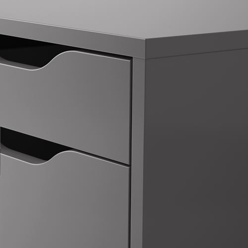 IKEA - ALEX, storage unit, dark grey, 36x50 cm