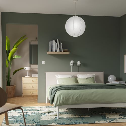 IKEA - GULLSUDARE, sarkıt lamba abajur başlığı, beyaz, 45 cm