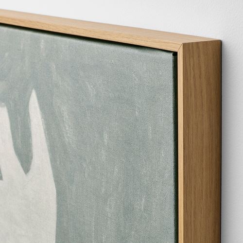 IKEA - BLODFLADER, çerçeveli resim, çok renkli, 40x50 cm