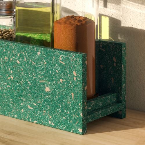 IKEA - HUNDHAJ, baharat rafı, yeşil, 20 cm